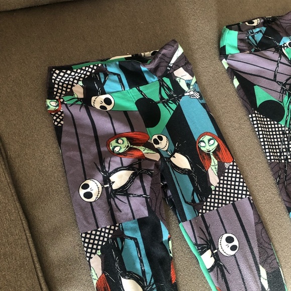 Nightmare Before Xmas Kids leggings - Picture 2 of 2